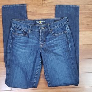 Lucky Brand Straight N Sweet Jeans.